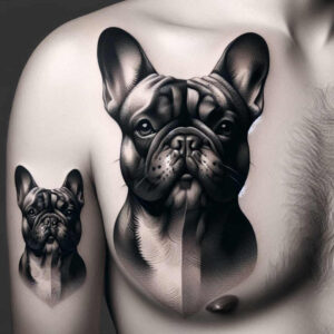 pets-tattoo-ideas – tattoo design ideas free ai generated – discreet – for-temple – Gallery: pets-inkby-ai