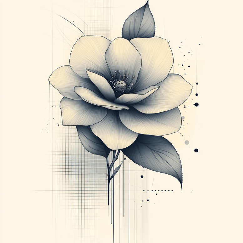 pets-tattoo-ideas – tattoo design ideas free ai generated – thin-script – for-lower-thigh – Gallery: pets-inkby-ai