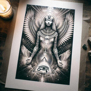pharaoh tattoo design ideas spectral hues mystical symbols symbol of resilience
