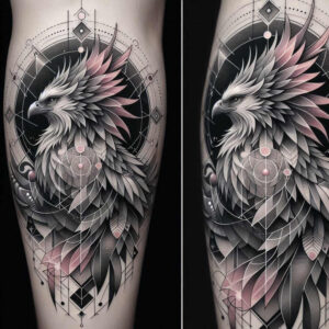 phoenix-and-spirituality – tattoo design ideas free ai generated – realism-depth-of-field – for-triceps – Gallery: phoenix-inkby-ai