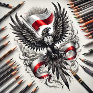polish-pride-realism-real-ink-flow-for-lower-arm – tattoo design ideas free ai generated – Gallery: poland-inkby-ai