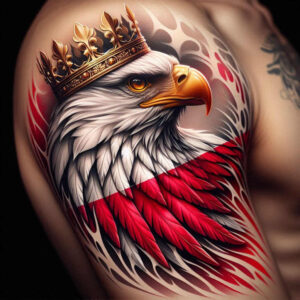 ojczyzna-realism-realistic-shadowing-for-inner-arm – tattoo design ideas free ai generated – Gallery: poland-inkby-ai