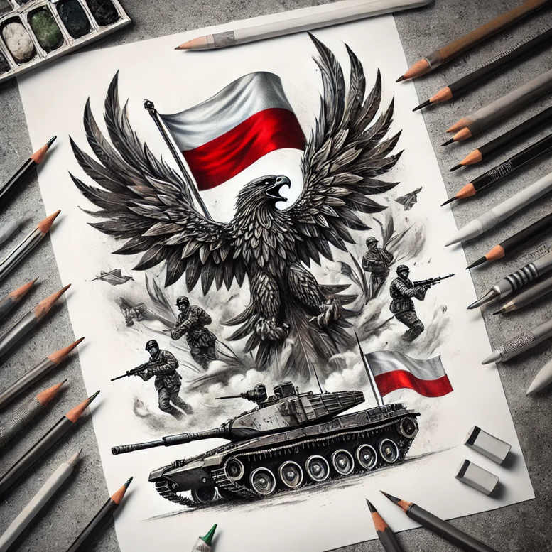 poland tattoo design ideas dreamlike high-resolution for wrist side