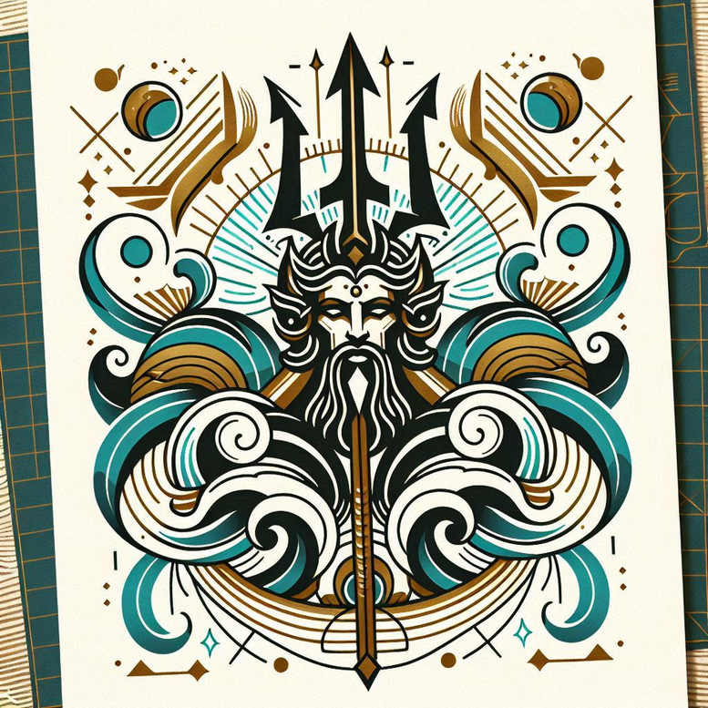 strength-symbol-tattoo – tattoo design ideas free ai generated – possessed – for-abdomen – Gallery: poseidon-inkby-ai