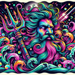 poseidon tattoo design ideas Realism anatomical accuracy sacred current for wrist side