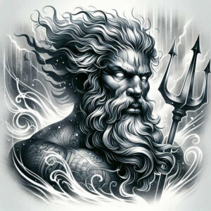 water-protector-tattoo – tattoo design ideas free ai generated – void – for-lower-arm – Gallery: poseidon-inkby-ai