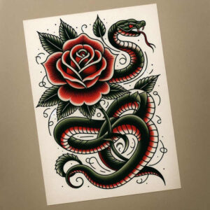 3d-rose-tattoo – tattoo design ideas free ai generated – point-minimal – for-abdomen – Gallery: roses-inkby-ai