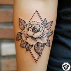 expression-rose-tattoo – tattoo design ideas free ai generated – clear-edge – for-toe – Gallery: roses-inkby-ai