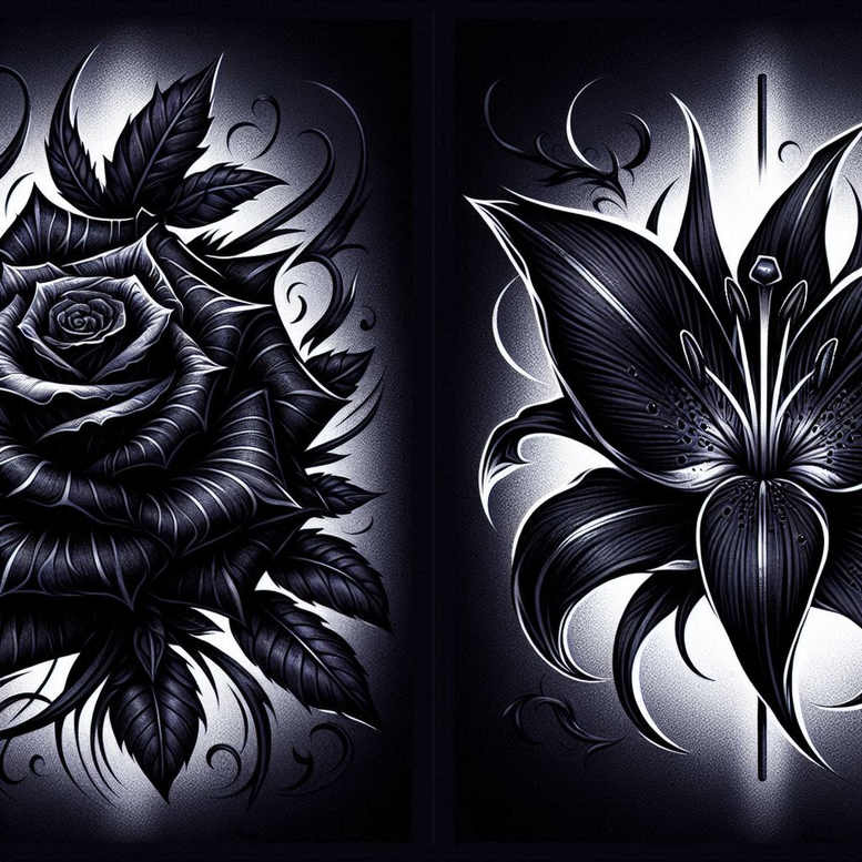 rose-inspiration-tattoo-for-men – tattoo design ideas free ai generated – essential – for-ankle – Gallery: roses-inkby-ai