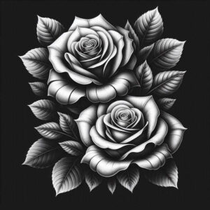 roses tattoo design ideas Surrealism mysterious eternal love for inner arm