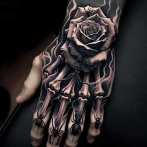 roses tattoo design ideas gentle shadow eternal love for scapula
