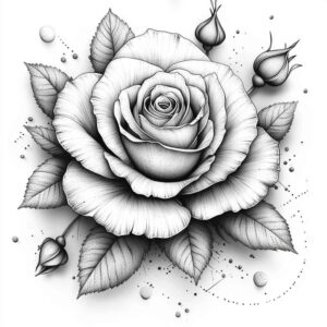 roses tattoo design ideas Realism anatomical accuracy floral for arm