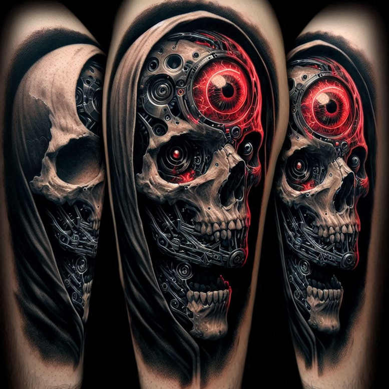 skulls tattoo design ideas atmospheric inner structure embodying endurance