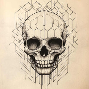 skulls tattoo design ideas enigmatic aura morbid elegance determination and power