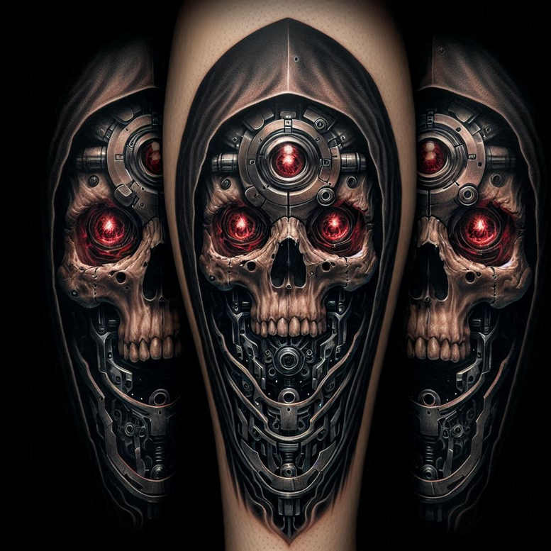 skulls tattoo design ideas deep blacks mortality embodying strength
