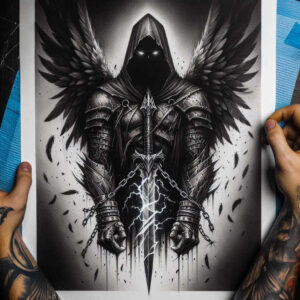 skulls tattoo design ideas Realism soft contrast mystical death shows determination