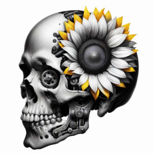 skulls tattoo design ideas Realism soft focus tattoo classic stands for courage