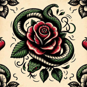contour-snake-tattoo – tattoo design ideas free ai generated – essential-lines – for-forearm – Gallery: snakes-inkby-ai