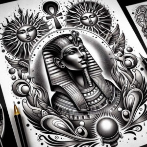 power-symbol-sobek-tattoo-poison-for-fingers – tattoo design ideas free ai generated – Gallery: sobek-inkby-ai