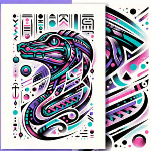 power-god-sobek-tattoo-spine-chilling-for-shoulder-blade – tattoo design ideas free ai generated – Gallery: sobek-inkby-ai