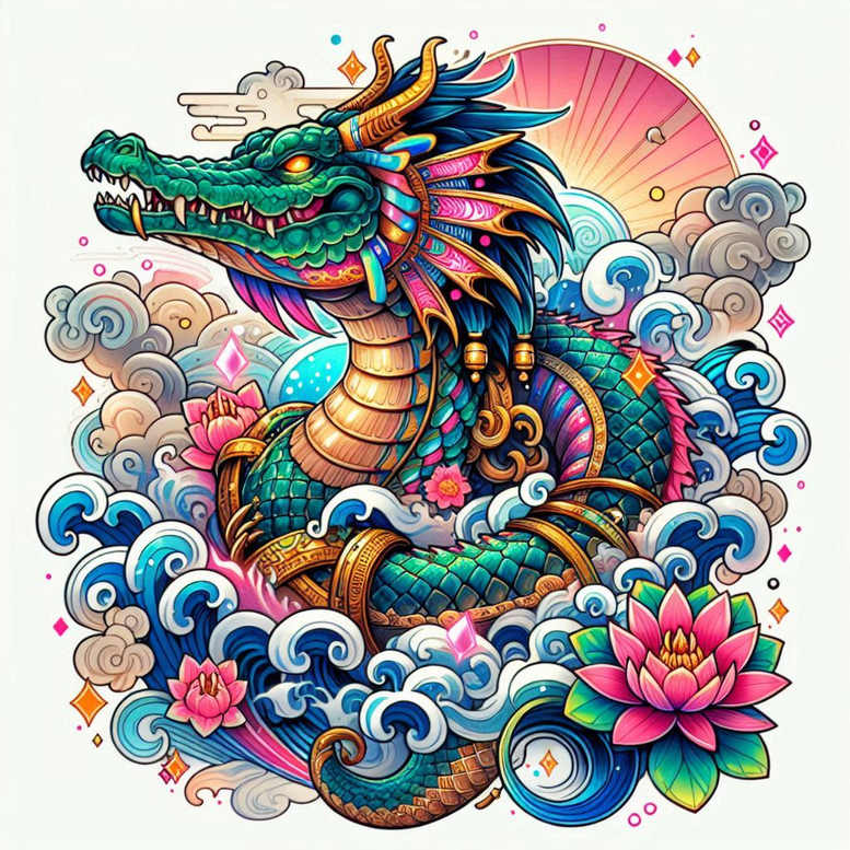 war-god-sobek-tattoo-foggy-for-hip – tattoo design ideas free ai generated – Gallery: sobek-inkby-ai