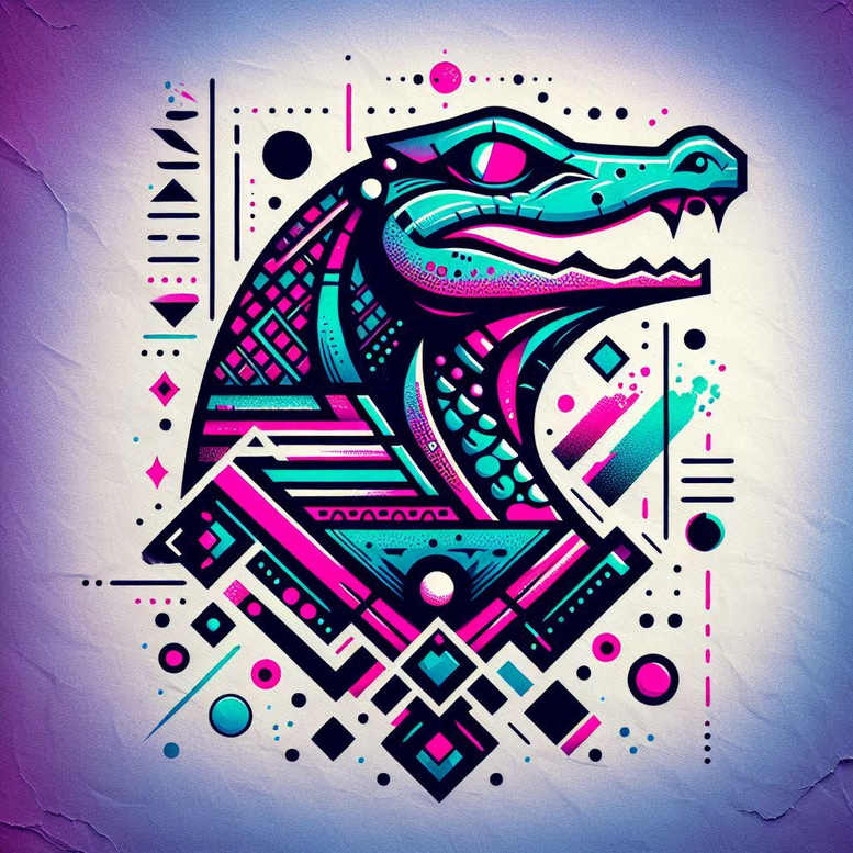 crocodile-head-sobek-tattoo-ghastly-for-upper-thigh – tattoo design ideas free ai generated – Gallery: sobek-inkby-ai