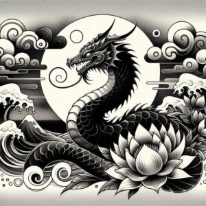 fire-motif-sobek-tattoo-despair-for-forearm – tattoo design ideas free ai generated – Gallery: sobek-inkby-ai