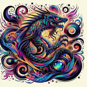 sobek tattoo design ideas Surrealism unearthly crocodile mask stands for endurance