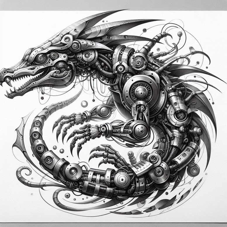 sobek tattoo design ideas Surrealism ethereal desert deity symbol of perseverance