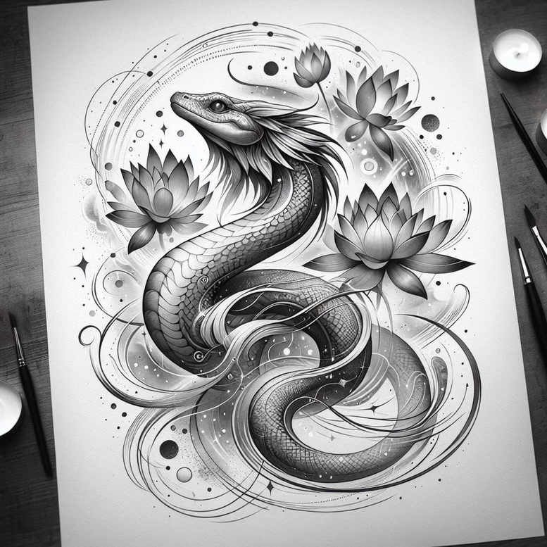 sobek tattoo design ideas Surrealism shifting shapes divine predator for shoulder blade
