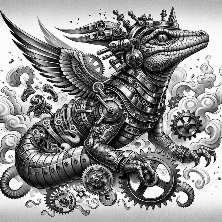 sobek tattoo design ideas fluid motion divine strength symbolising courage