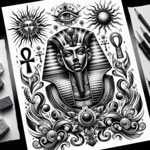 sobek tattoo design ideas realistic protective beast for palm