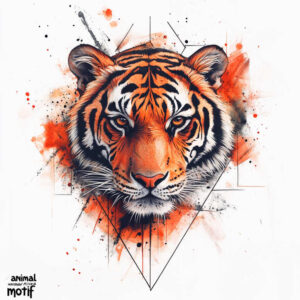 tigers tattoo design ideas Realism smooth gradients stealth beast symbolising determination