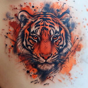 tigers tattoo design ideas layered fill wild majesty symbol of resilience