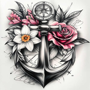 travel-and-growth-neotraditional-artful-color-for-arm – tattoo design ideas free ai generated – Gallery: travels-inkby-ai