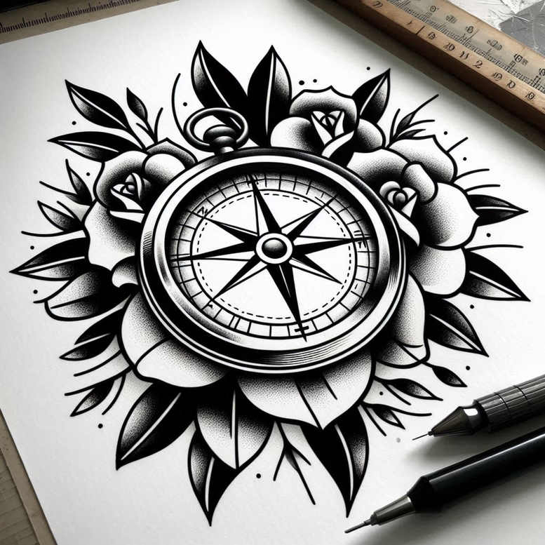 light-motif-travel-realism-rich-blacks-for-elbow – tattoo design ideas free ai generated – Gallery: travels-inkby-ai