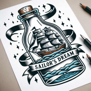 travel-passion-realism-portrait-realism-for-back-of-neck – tattoo design ideas free ai generated – Gallery: travels-inkby-ai