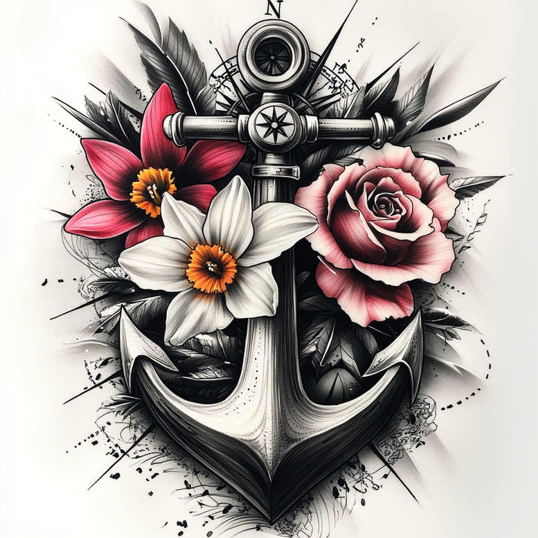 life-journey-realism-highlighted-contrast-for-inner-arm – tattoo design ideas free ai generated – Gallery: travels-inkby-ai