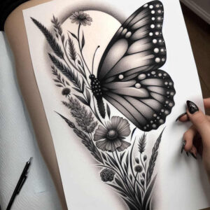 mystical-tree-surrealism-chromatic-aberration-for-lower-back – tattoo design ideas free ai generated – Gallery: trees-inkby-ai