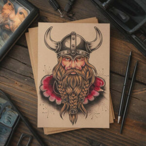 strength-symbol-tattoo-supernatural-for-collarbone – tattoo design ideas free ai generated – Gallery: vikings-inkby-ai