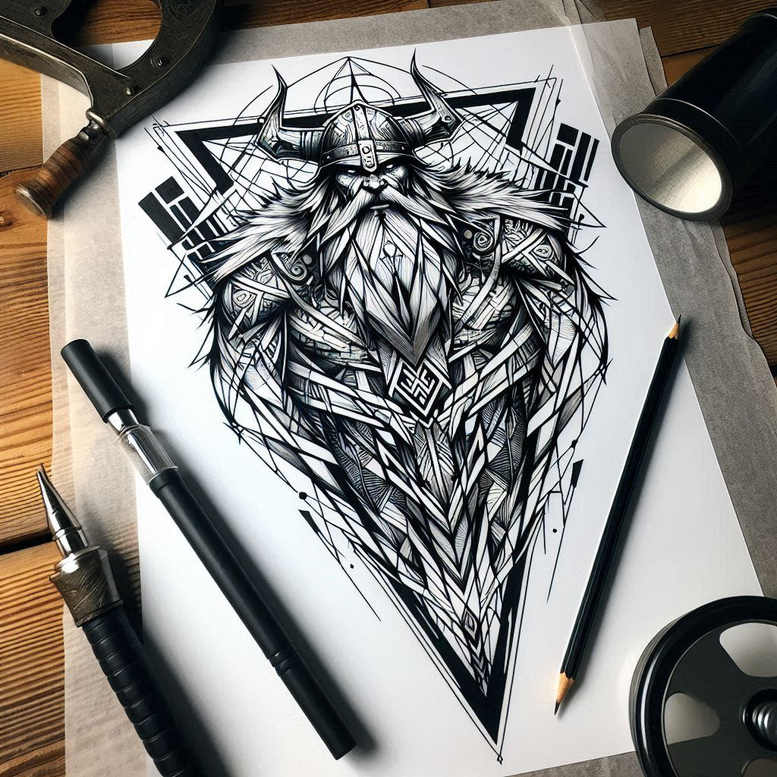 vikings tattoo design ideas macro ancient strength for shoulder