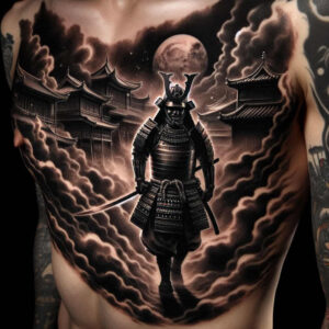 mystery-motif-tattoo-realism-ink-realism-for-abdomen – tattoo design ideas free ai generated – Gallery: warriors-asia-inkby-ai