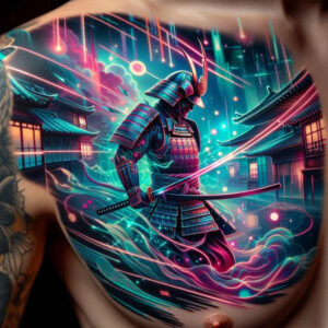 courage-symbol-tattoo-neotraditional-decorative-detail-for-spine – tattoo design ideas free ai generated – Gallery: warriors-asia-inkby-ai