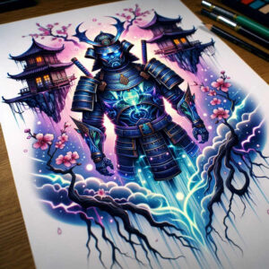 protection-motif-tattoo-realism-natural-luminosity-for-behind-ear – tattoo design ideas free ai generated – Gallery: warriors-asia-inkby-ai