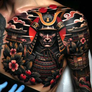 motion-tattoo-surrealism-distorted-perspective-for-abdomen – tattoo design ideas free ai generated – Gallery: warriors-asia-inkby-ai