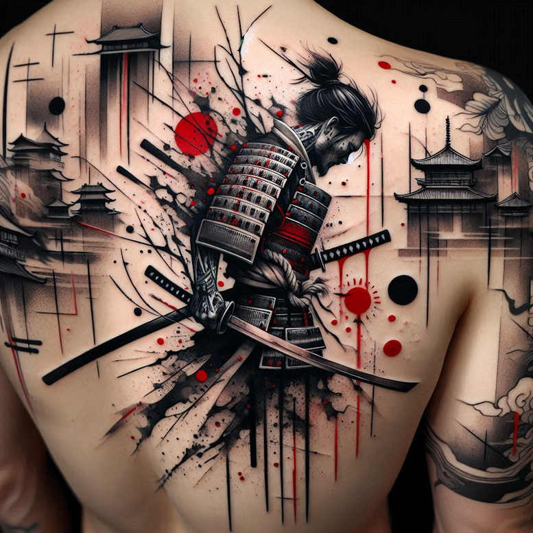 honor-symbol-tattoo-surrealism-unconscious-imagery-for-wrist-side – tattoo design ideas free ai generated – Gallery: warriors-asia-inkby-ai