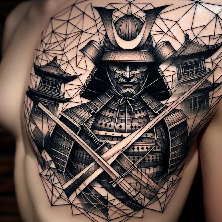 sword-tattoo-realism-moist-effect-for-upper-back – tattoo design ideas free ai generated – Gallery: warriors-asia-inkby-ai
