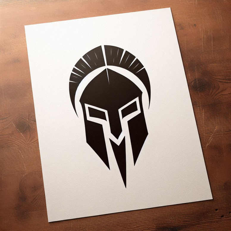 spartan-with-helmet-realism-realistic-proportions-for-back-shoulder – tattoo design ideas free ai generated – Gallery: warriors-greece-inkby-ai