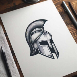 hoplite-with-shield-realism-soft-transitions-for-hand – tattoo design ideas free ai generated – Gallery: warriors-greece-inkby-ai