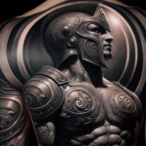warrior-in-motion-realism-realistic-structure-for-biceps – tattoo design ideas free ai generated – Gallery: warriors-greece-inkby-ai